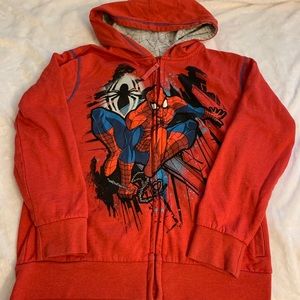Boys Spider-Man Red Disney Jacket